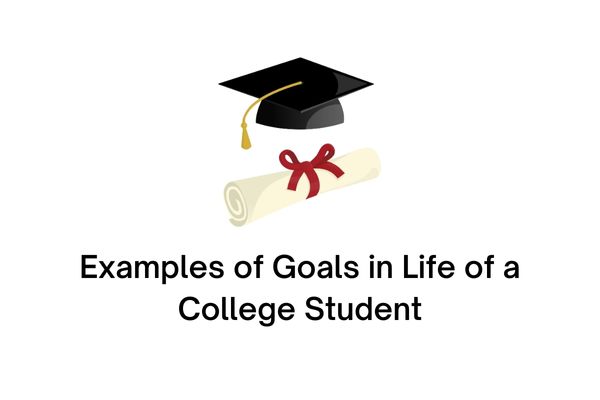 examples of goals in life of a college student