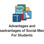advantages and disadvantages of social media for students