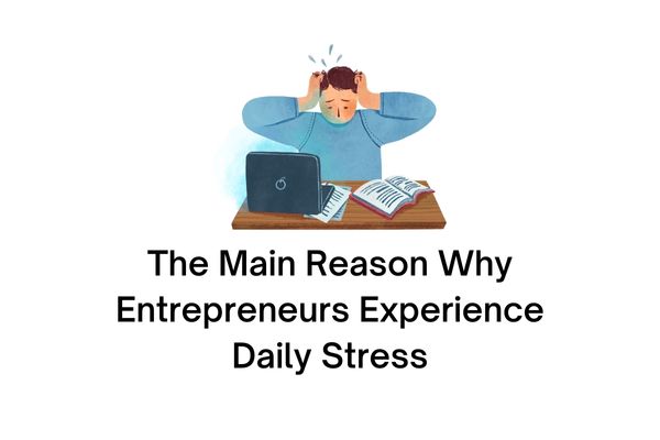 what is a main reason why entrepreneurs experience daily stress